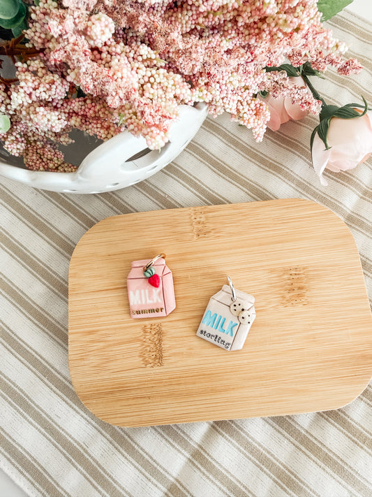 milk carton | pet id tag