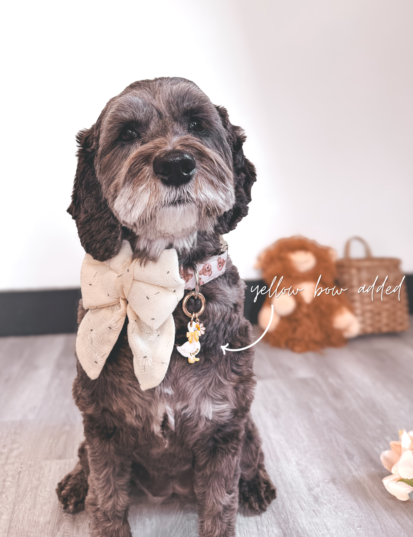 garden goose | pet id tag